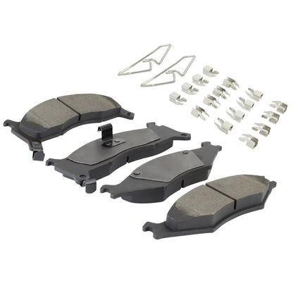 Quality-Built Quality-Built Premium Semi-Metallic Brake Pads w/ Hardware 1001-0670M