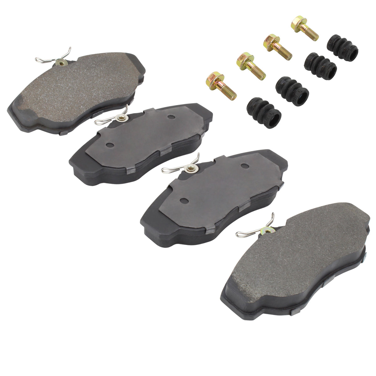 Quality-Built Quality-Built Premium Ceramic Brake Pads w/ Hardware 1001-0676C