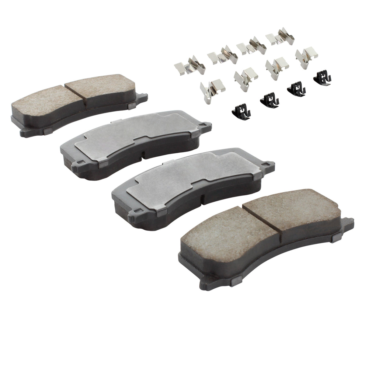 Quality-Built Quality-Built Premium Ceramic Brake Pads w/ Hardware 1001-0677C