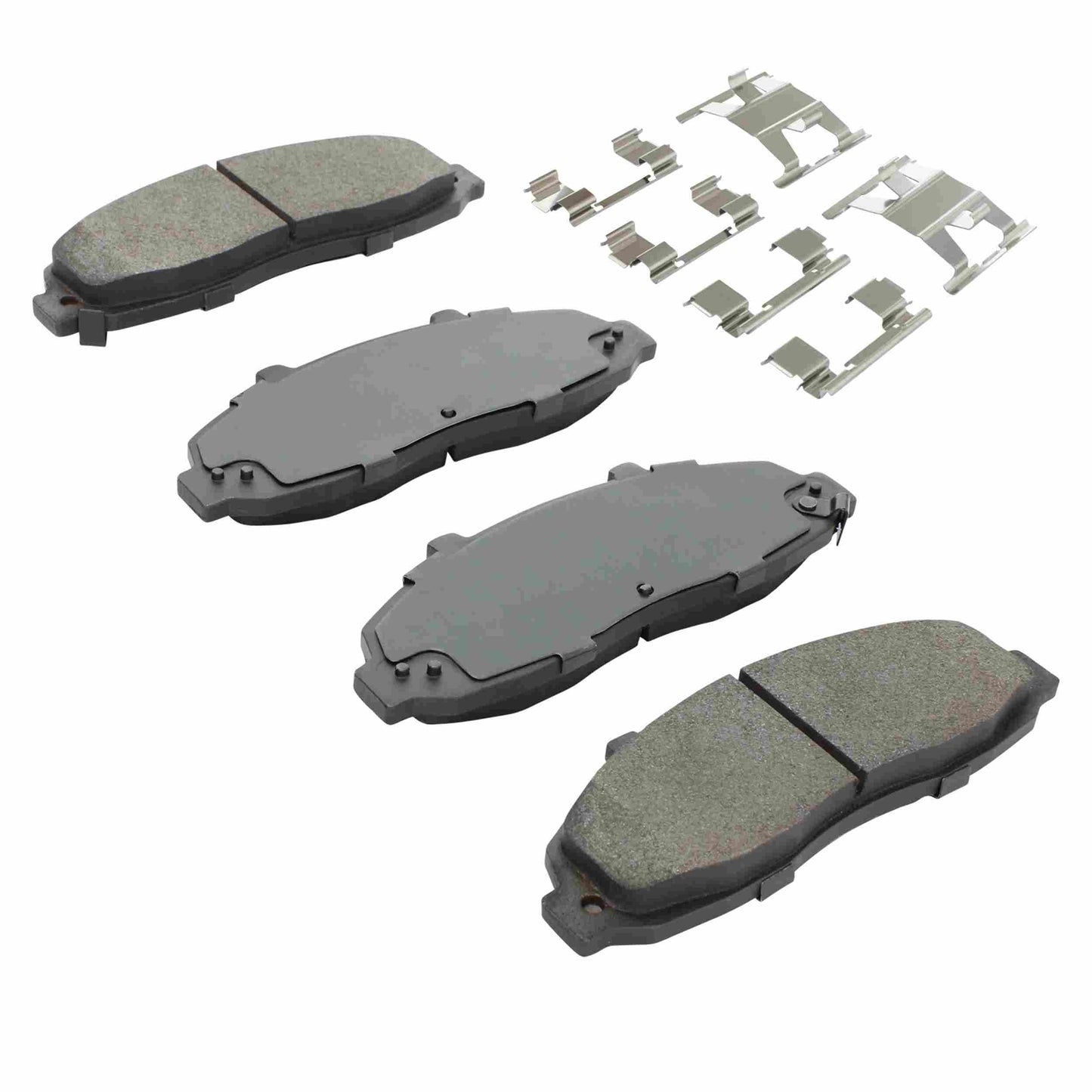Quality-Built Quality-Built Premium Semi-Metallic Brake Pads w/ Hardware 1001-0679M