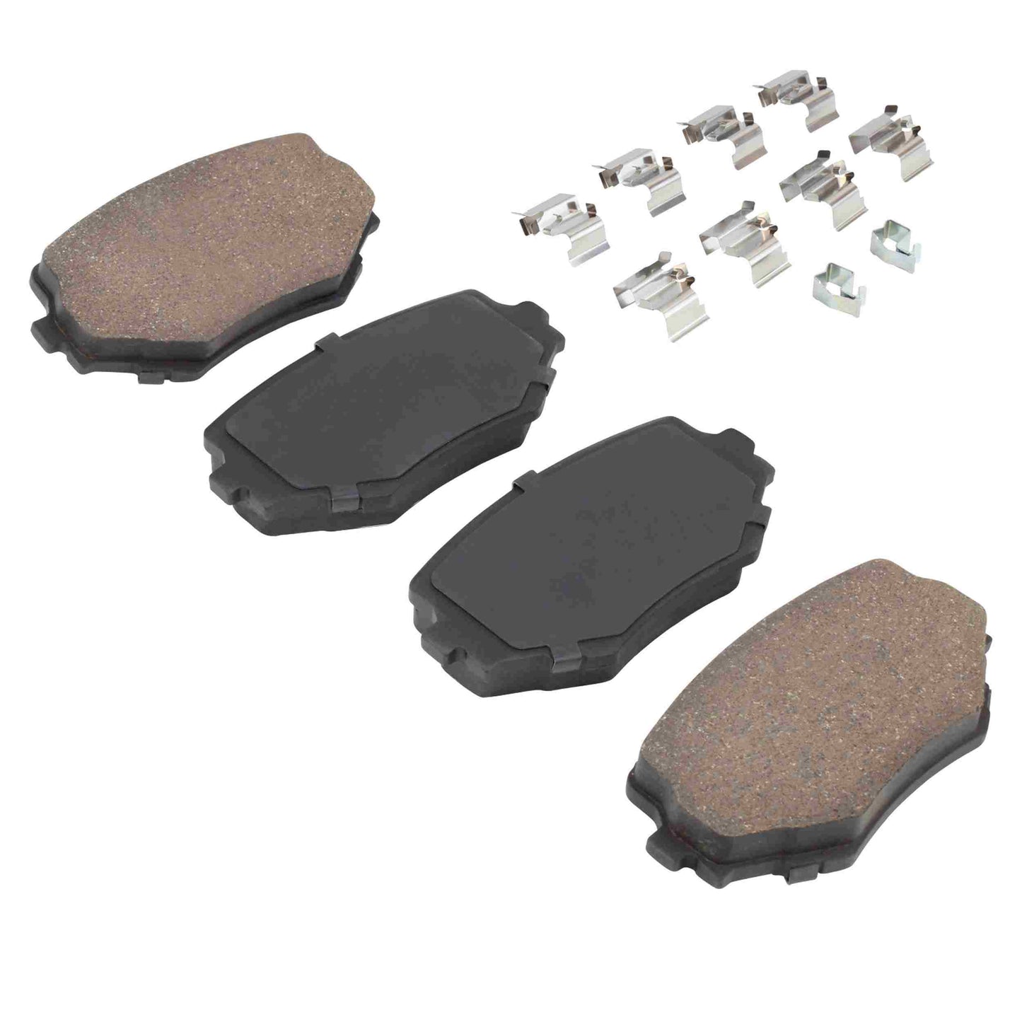 Quality-Built Quality-Built Premium Semi-Metallic Brake Pads w/ Hardware 1001-0680M