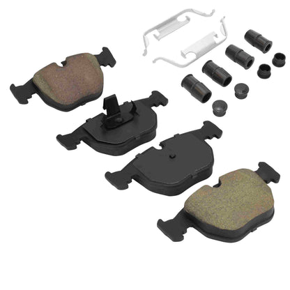 Quality-Built Quality-Built Premium Semi-Metallic Brake Pads w/ Hardware 1001-0681M