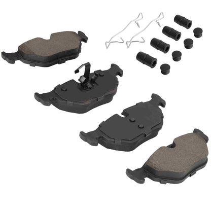 Quality-Built Quality-Built Premium Semi-Metallic Brake Pads w/ Hardware 1001-0692BM