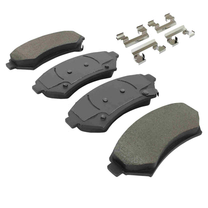 Quality-Built Quality-Built Premium Ceramic Brake Pads w/ Hardware 1001-0699C