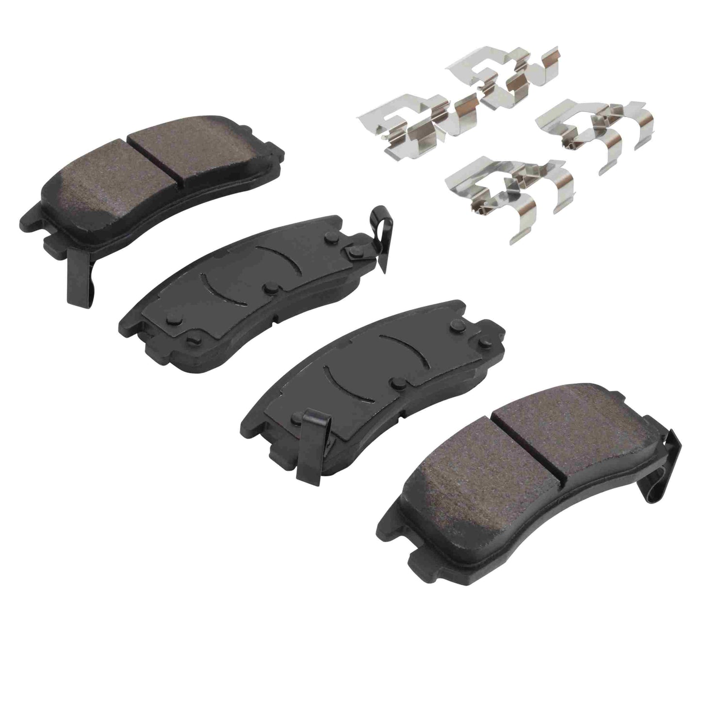 Quality-Built Quality-Built Premium Semi-Metallic Brake Pads w/ Hardware 1001-0714M