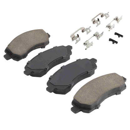 Quality-Built Quality-Built Premium Ceramic Brake Pads w/ Hardware 1001-0722C