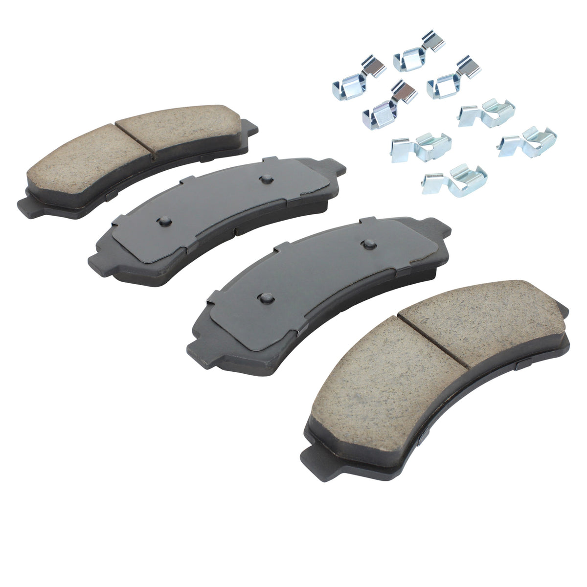 Quality-Built Quality-Built Premium Ceramic Brake Pads w/ Hardware 1001-0726C