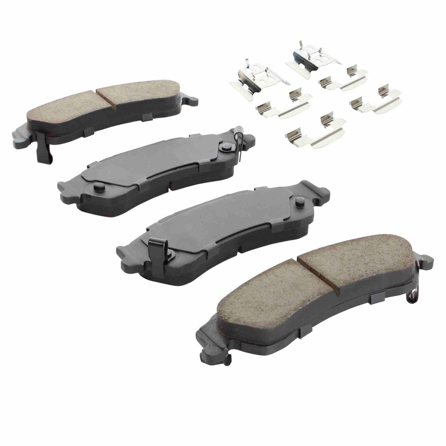 Quality-Built Quality-Built Premium Semi-Metallic Brake Pads w/ Hardware 1001-0729M