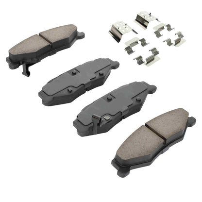 Quality-Built Quality-Built Premium Ceramic Brake Pads w/ Hardware 1001-0732C
