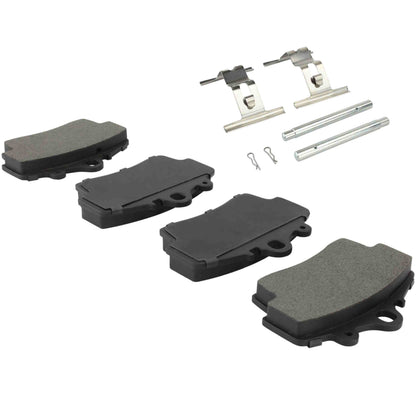 Quality-Built Quality-Built Premium Semi-Metallic Brake Pads w/ Hardware 1001-0737M