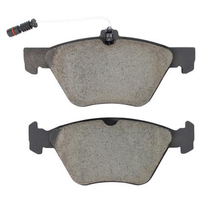 Quality-Built Quality-Built Premium Semi-Metallic Brake Pads w/ Hardware 1001-0740M