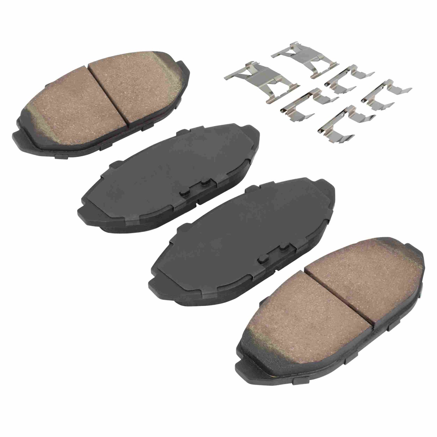 Quality-Built Quality-Built Premium Ceramic Brake Pads w/ Hardware 1001-0748C
