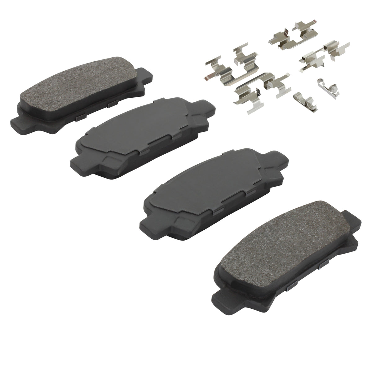 Quality-Built Quality-Built Premium Semi-Metallic Brake Pads w/ Hardware 1001-0770M