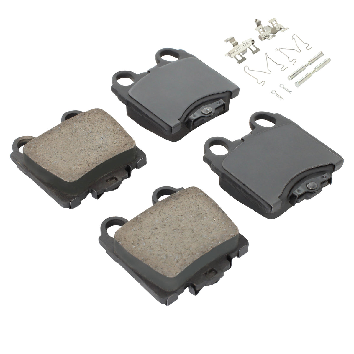Quality-Built Quality-Built Premium Semi-Metallic Brake Pads w/ Hardware 1001-0771M