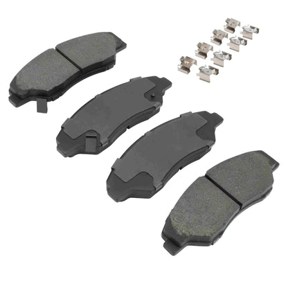 Quality-Built Quality-Built Premium Semi-Metallic Brake Pads w/ Hardware 1001-0774M