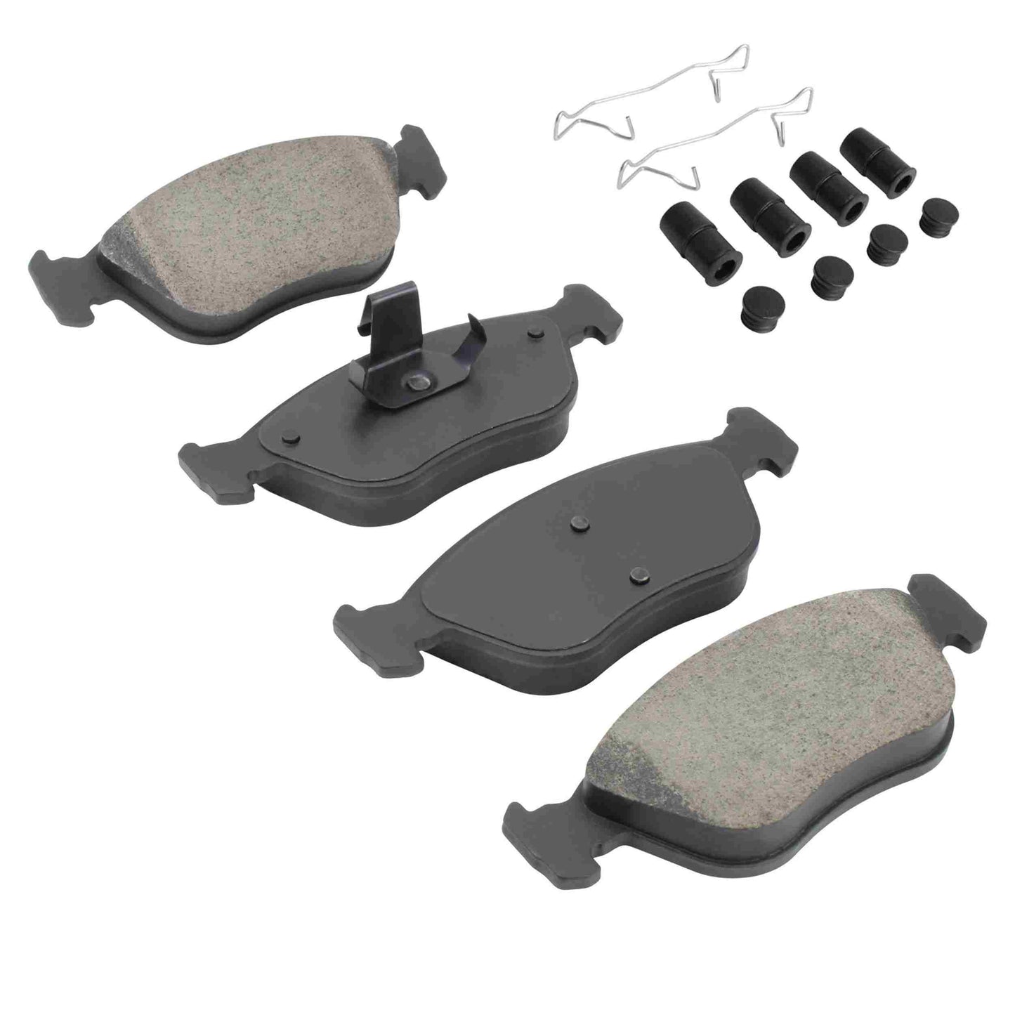 Quality-Built Quality-Built Premium Semi-Metallic Brake Pads w/ Hardware 1001-0783M