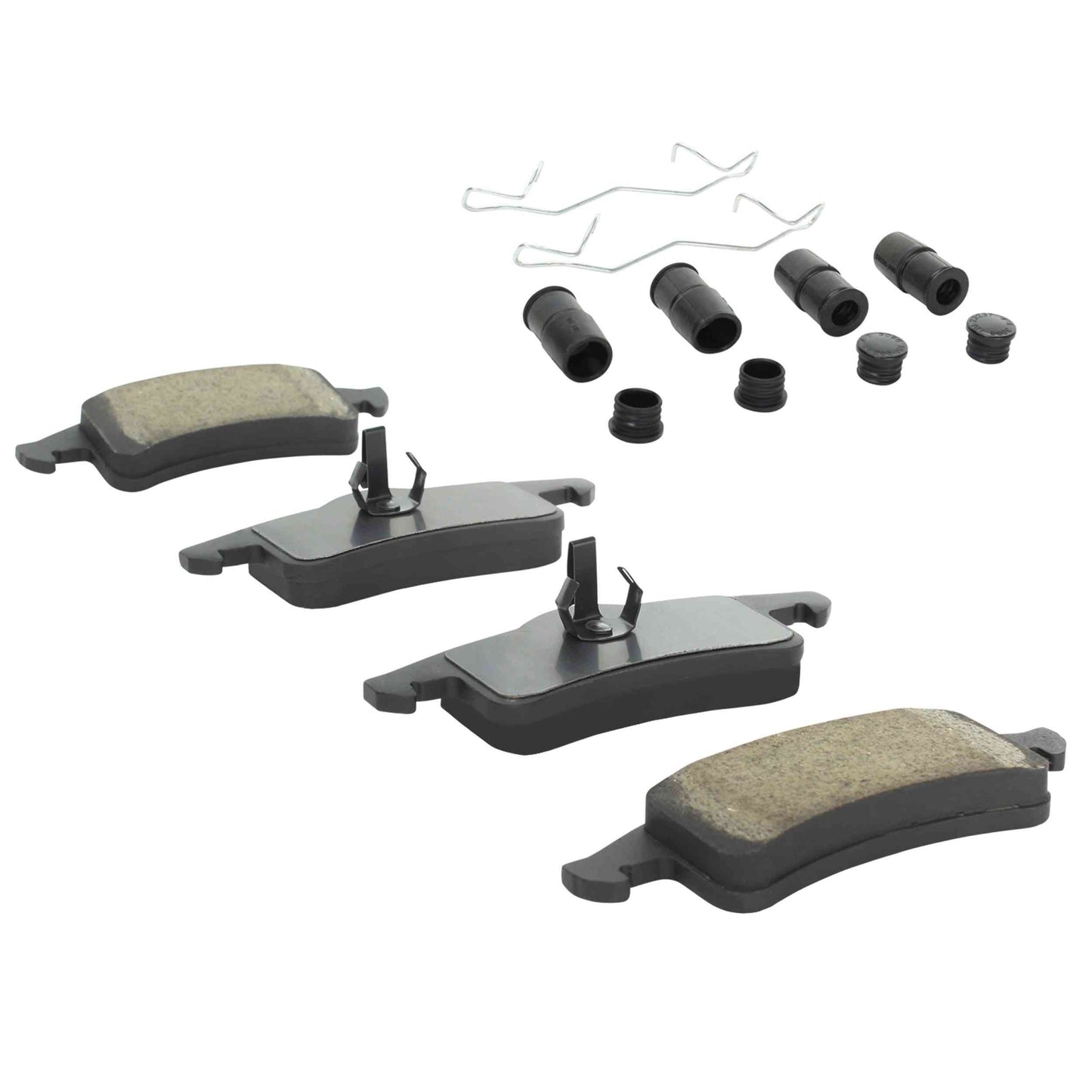 Quality-Built Quality-Built Premium Semi-Metallic Brake Pads w/ Hardware 1001-0791M
