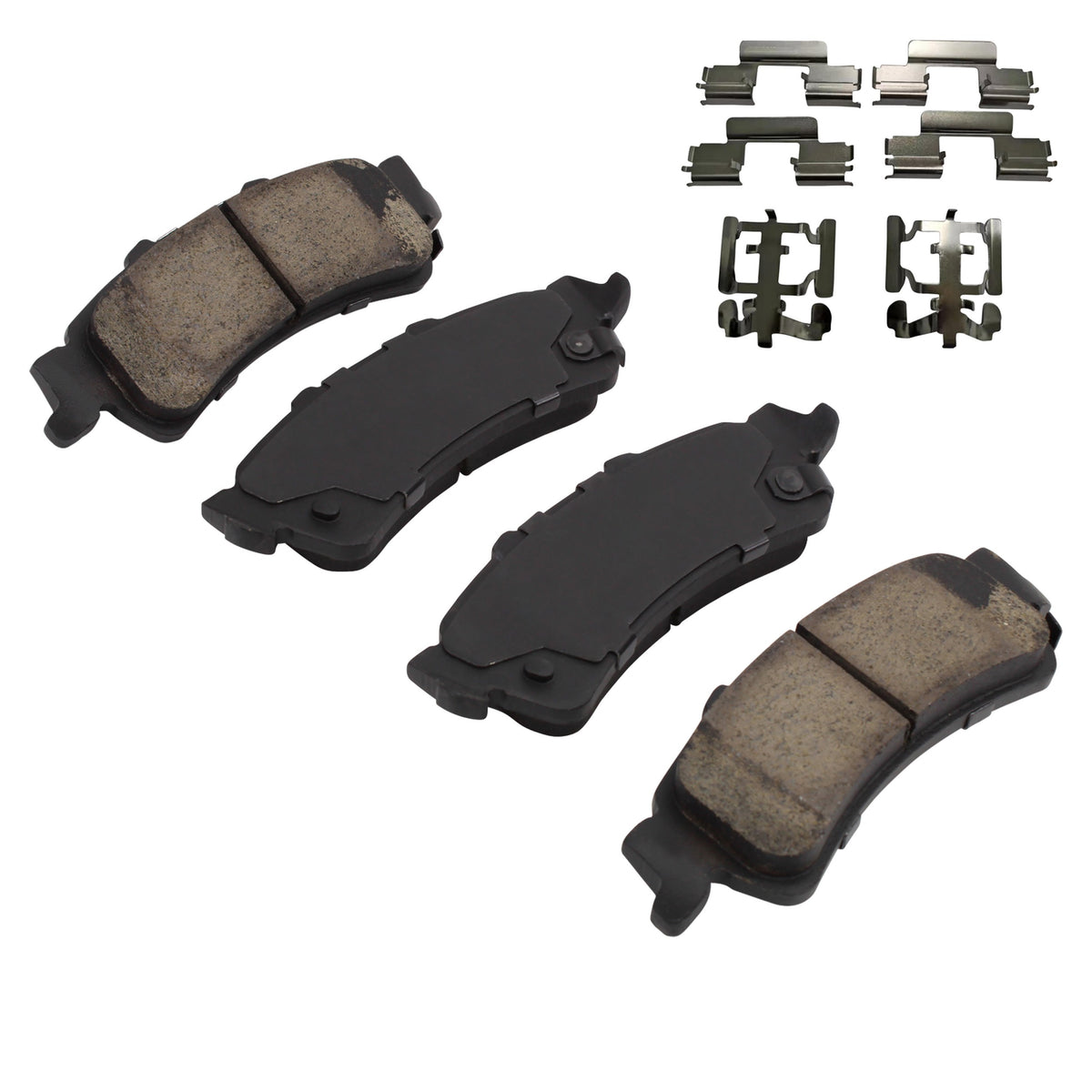 Quality-Built Quality-Built Premium Semi-Metallic Brake Pads w/ Hardware 1001-0792AM