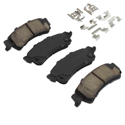 Quality-Built Quality-Built Premium Semi-Metallic Brake Pads w/ Hardware 1001-0792M