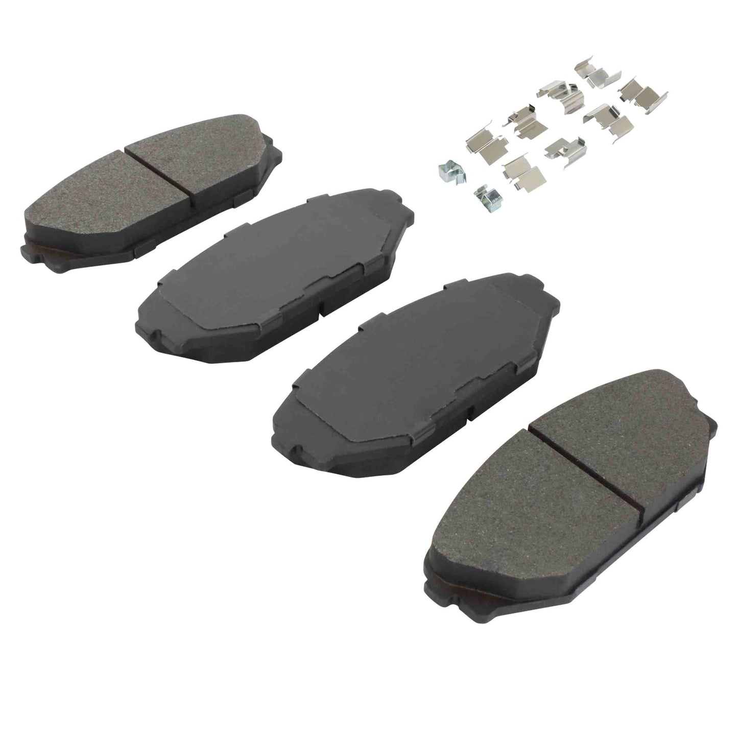Quality-Built Quality-Built Premium Semi-Metallic Brake Pads w/ Hardware 1001-0793M