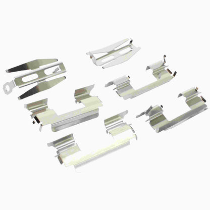 Quality-Built Quality-Built Premium Semi-Metallic Brake Pads w/ Hardware 1001-0804M