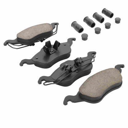 Quality-Built Quality-Built Premium Ceramic Brake Pads w/ Hardware 1001-0816C