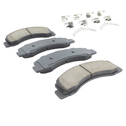 Quality-Built Quality-Built Premium Ceramic Brake Pads w/ Hardware 1001-0824C