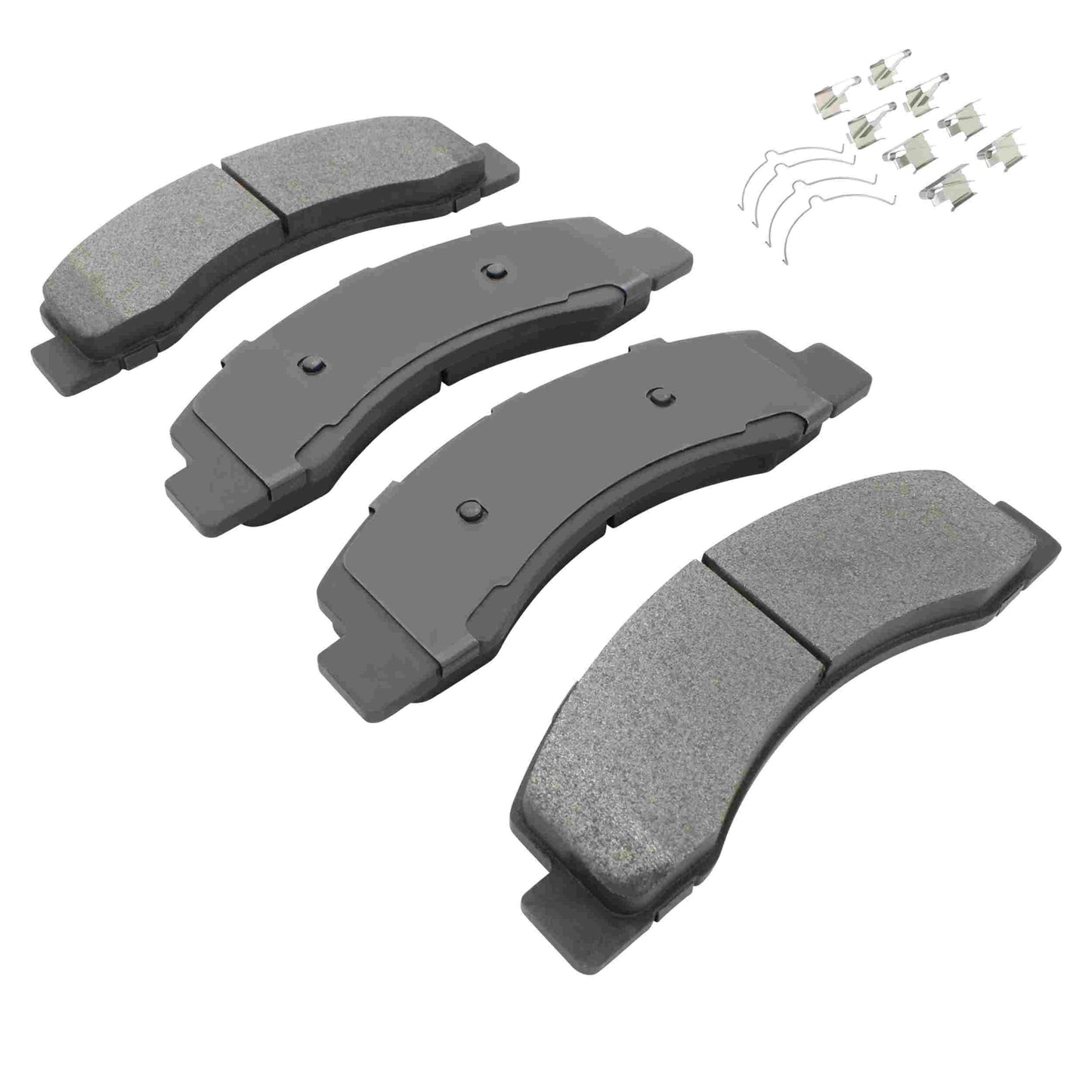 Quality-Built Quality-Built Premium Semi-Metallic Brake Pads w/ Hardware 1001-0824M