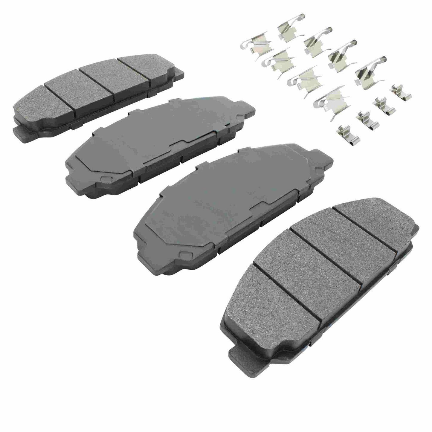 Quality-Built Quality-Built Premium Semi-Metallic Brake Pads w/ Hardware 1001-0827M
