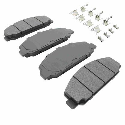Quality-Built Quality-Built Premium Semi-Metallic Brake Pads w/ Hardware 1001-0827M