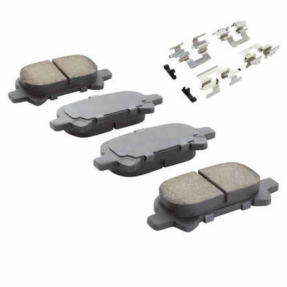 Quality-Built Quality-Built Premium Ceramic Brake Pads w/ Hardware 1001-0828C