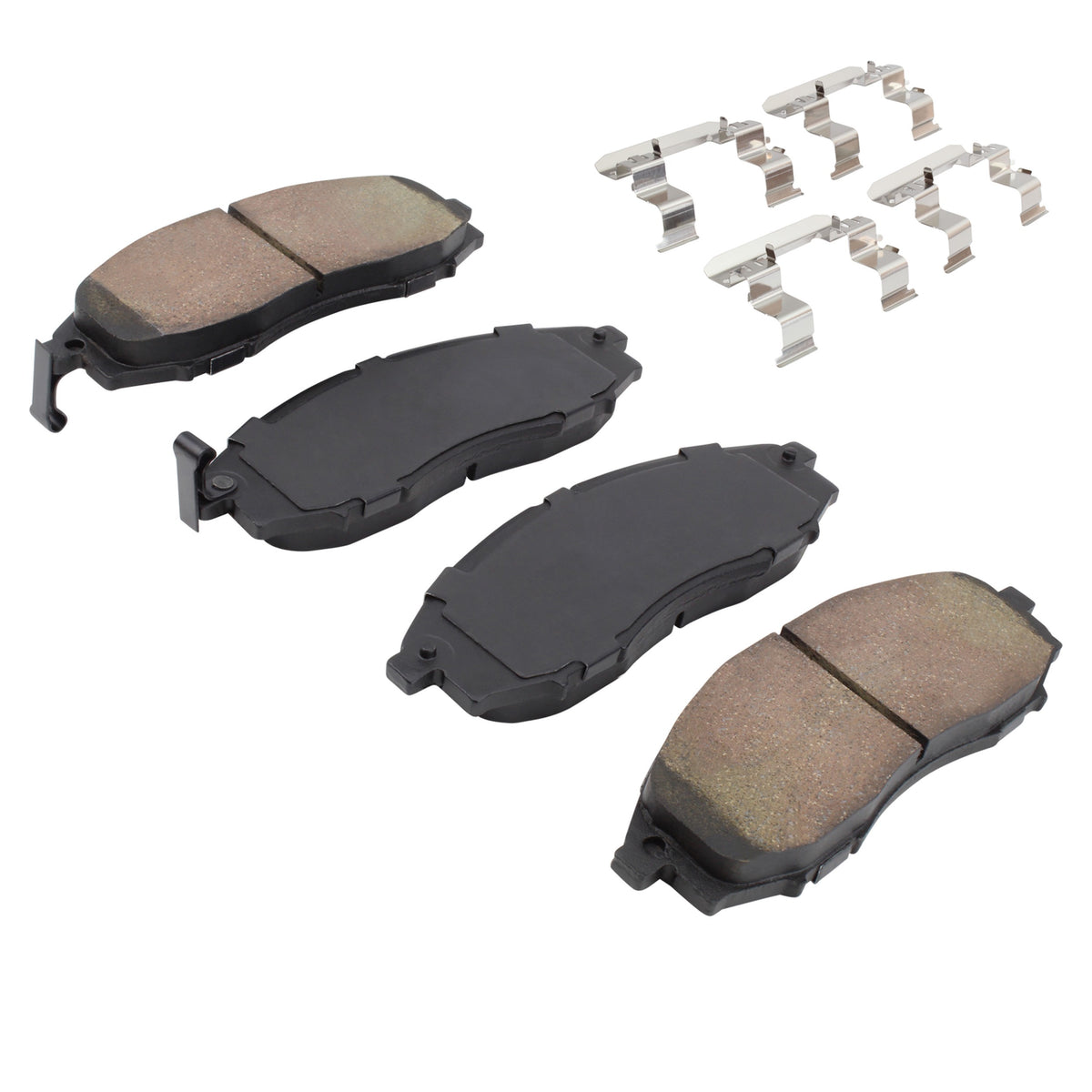 Quality-Built Quality-Built Premium Semi-Metallic Brake Pads w/ Hardware 1001-0830M
