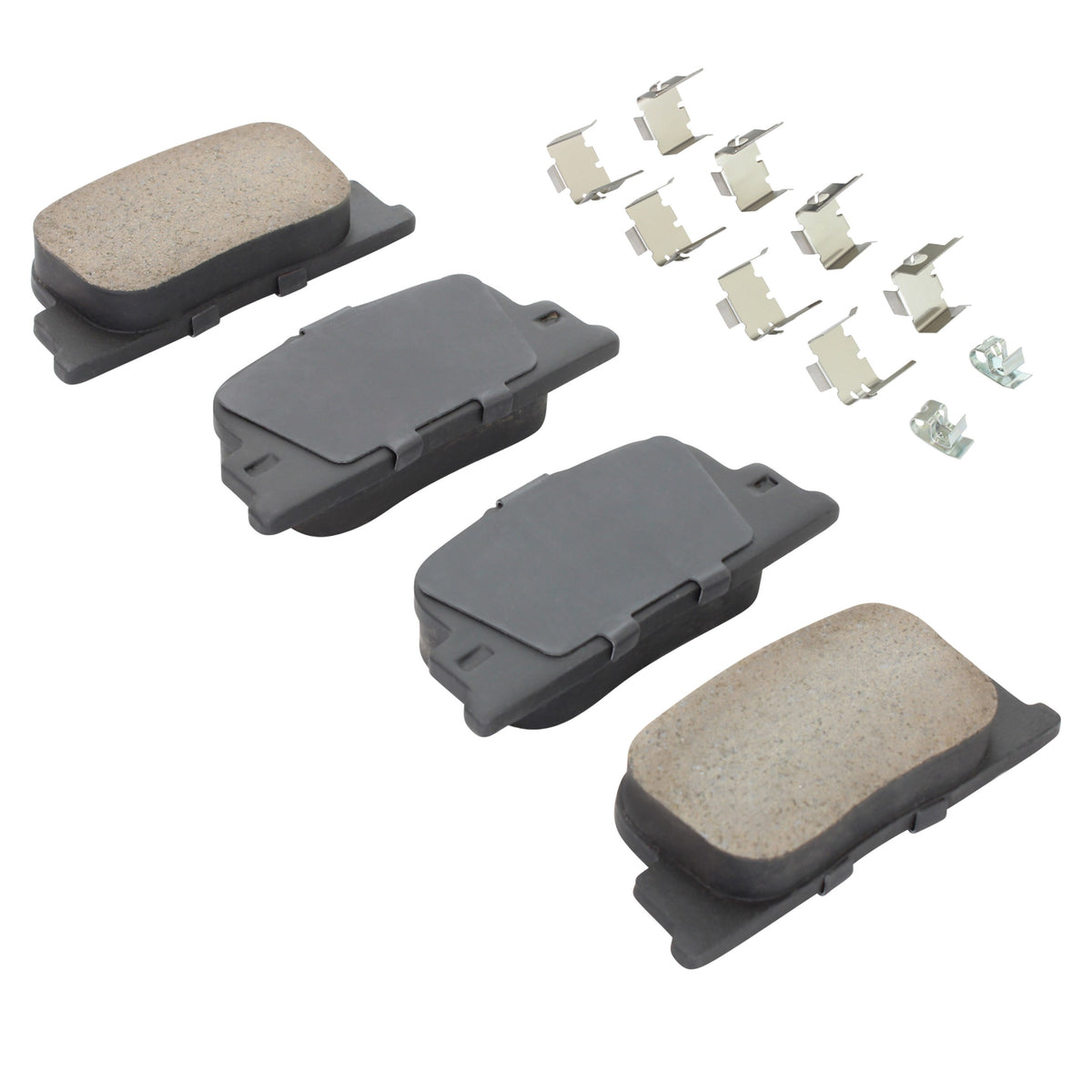 Quality-Built Quality-Built Premium Ceramic Brake Pads w/ Hardware 1001-0835C
