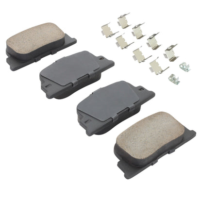 Quality-Built Quality-Built Premium Ceramic Brake Pads w/ Hardware 1001-0835C