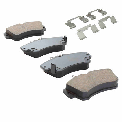 Quality-Built Quality-Built Premium Semi-Metallic Brake Pads w/ Hardware 1001-0841AM