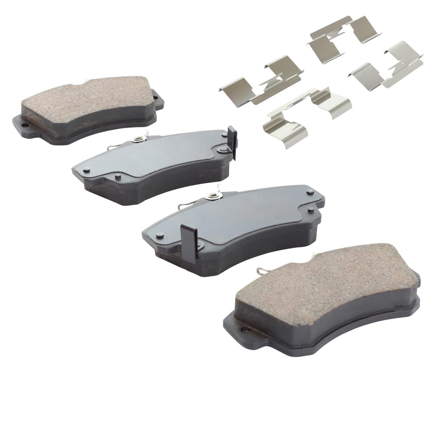 Quality-Built Quality-Built Premium Semi-Metallic Brake Pads w/ Hardware 1001-0841M