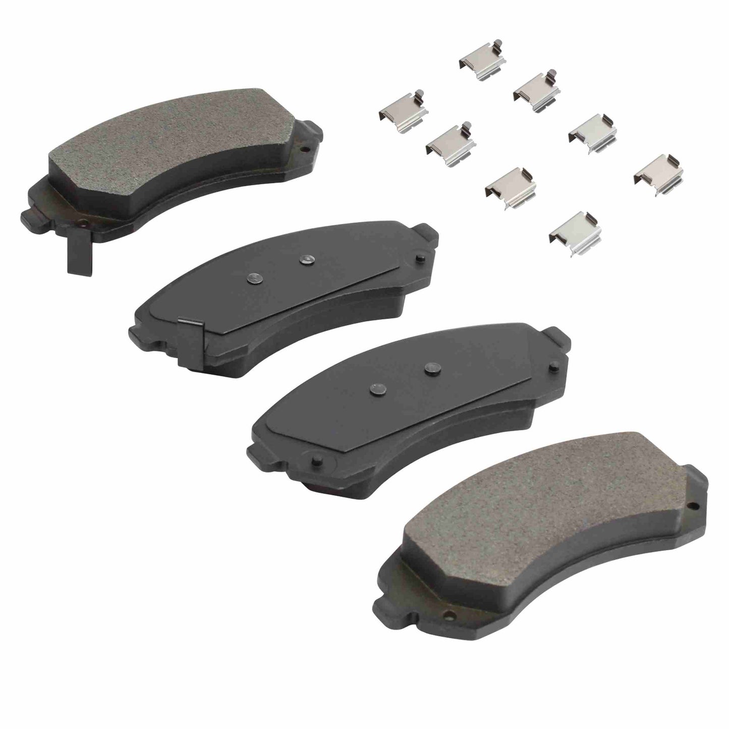 Quality-Built Quality-Built Premium Semi-Metallic Brake Pads w/ Hardware 1001-0844M