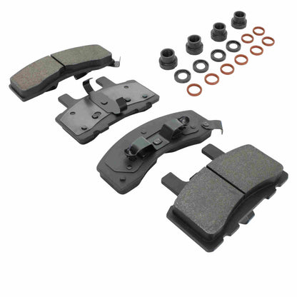 Quality-Built Quality-Built Premium Semi-Metallic Brake Pads w/ Hardware 1001-0845M
