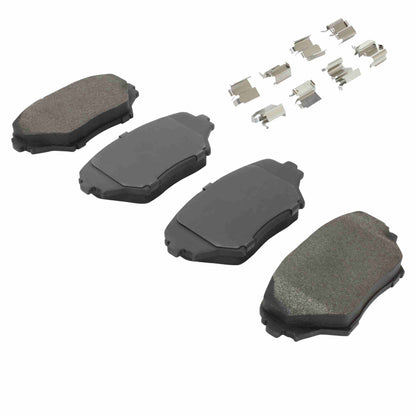 Quality-Built Quality-Built Premium Ceramic Brake Pads w/ Hardware 1001-0862C