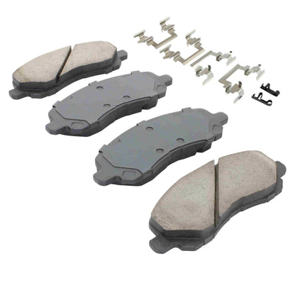 Quality-Built Quality-Built Premium Ceramic Brake Pads w/ Hardware 1001-0866C