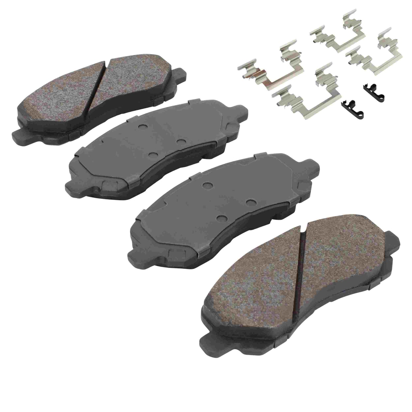 Quality-Built Quality-Built Premium Semi-Metallic Brake Pads w/ Hardware 1001-0866M