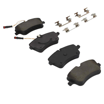 Quality-Built Quality-Built Premium Semi-Metallic Brake Pads w/ Hardware 1001-0872AM