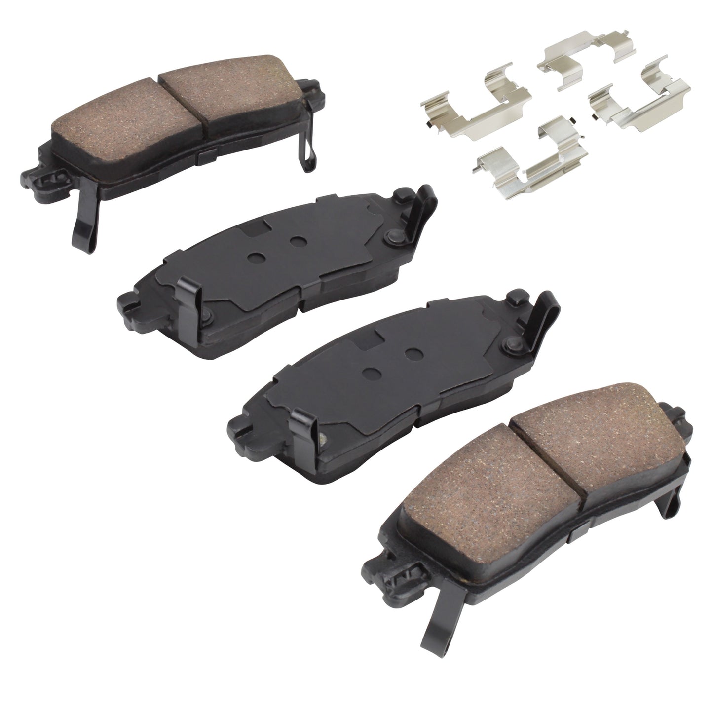 Quality-Built Quality-Built Premium Ceramic Brake Pads w/ Hardware 1001-0883C