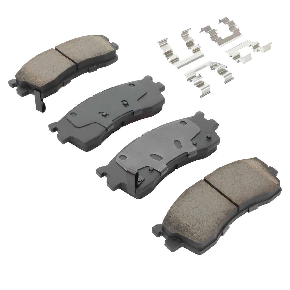 Quality-Built Quality-Built Premium Semi-Metallic Brake Pads w/ Hardware 1001-0889M