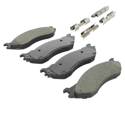 Quality-Built Quality-Built Premium Ceramic Brake Pads w/ Hardware 1001-0897C