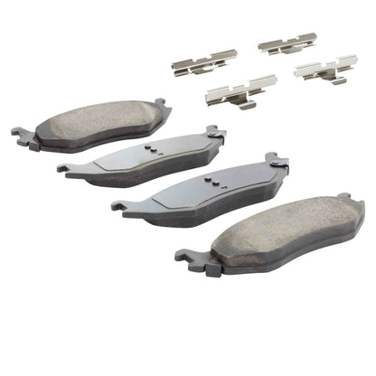 Quality-Built Quality-Built Premium Ceramic Brake Pads w/ Hardware 1001-0898C