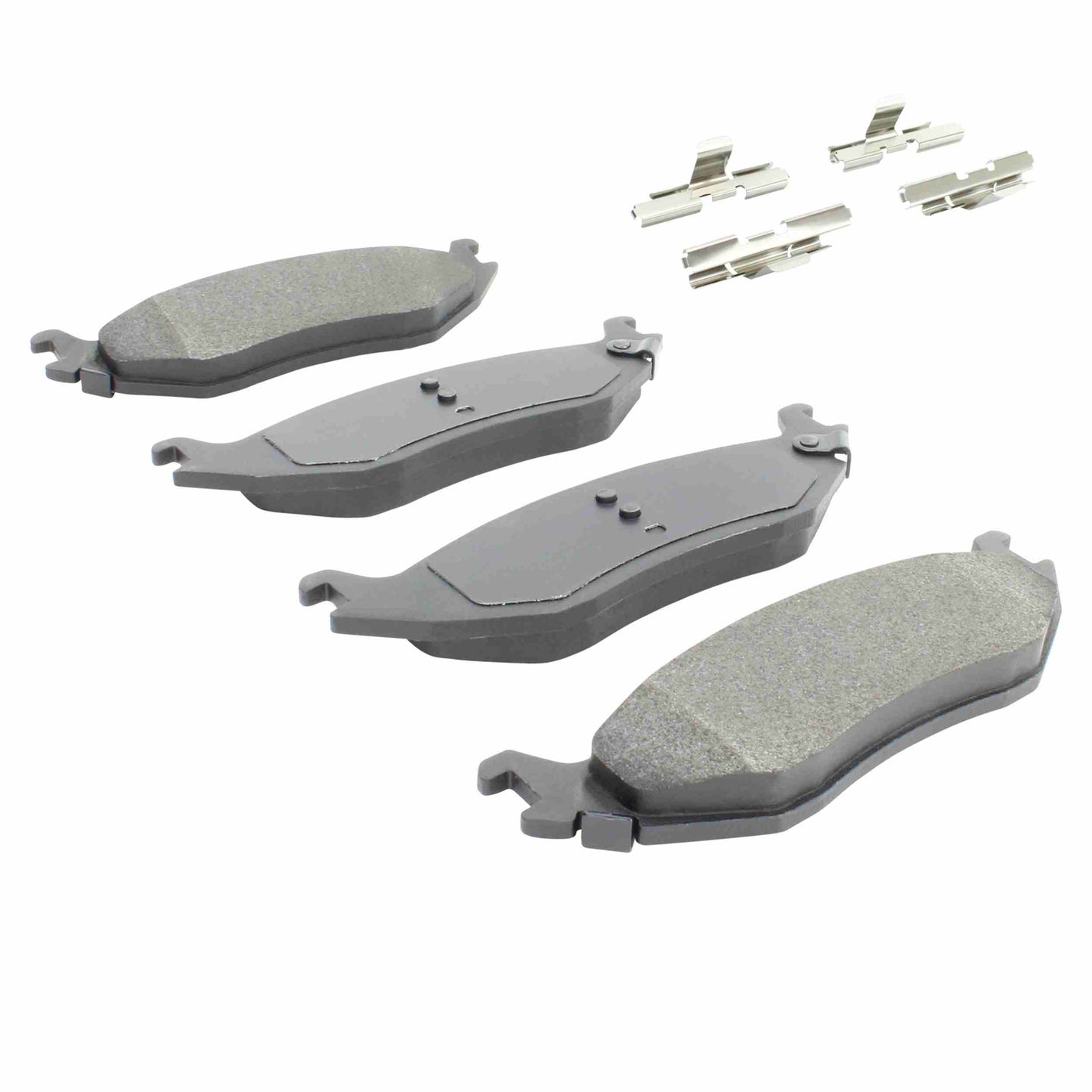 Quality-Built Quality-Built Premium Semi-Metallic Brake Pads w/ Hardware 1001-0898M