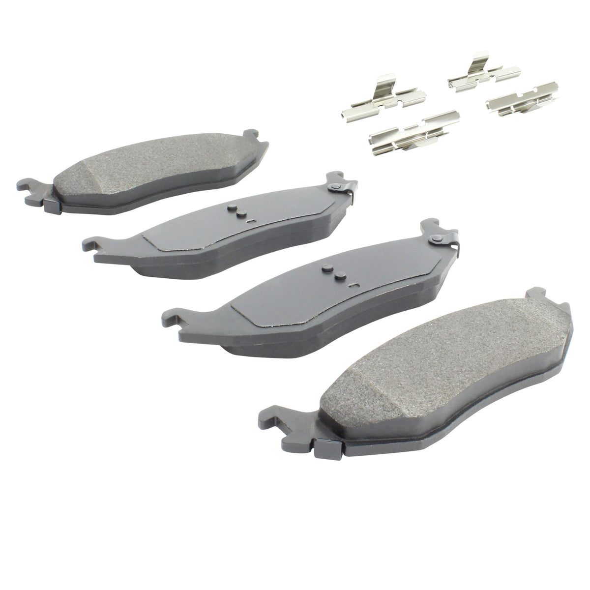 Quality-Built Quality-Built Premium Semi-Metallic Brake Pads w/ Hardware 1001-0898M