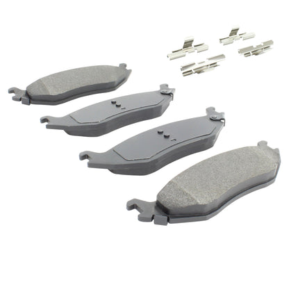 Quality-Built Quality-Built Premium Semi-Metallic Brake Pads w/ Hardware 1001-0898M