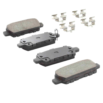Quality-Built Quality-Built Premium Ceramic Brake Pads w/ Hardware 1001-0905C